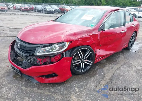 2016 Honda Accord Sport from USA, damaged, VIN 1HGCR2F59GA225640